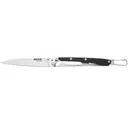 Bear & Son Minimal Pocket Knife 3.25" Modified Drop Point 440HC Satin Blade G-10 Handle Black - Bear & Son