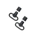 Uncle Mike's Push Button QD Sling Swivels with Bases - Uncle Mikes
