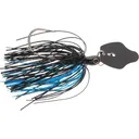 Strike King Tungsten Thunder Cricket Bladed Jig Black/Blue 3/8 oz - Strike King