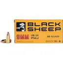 Black Sheep 9mm Luger Ammo 115 Grain Full Metal Jacket Box of 50 - Black Sheep