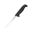 Cold Steel Commercial Series Stiff Curved Boning Knife 6" 4116 Stainless Steel Blade Kray-Ex Handle Black - Cold Steel