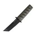 Cold Steel Kyoto II Fixed Blade Knife 3.38" Tanto Point 8Cr13MoV Black Blade Kray-Ex Handle OD Green - Cold Steel