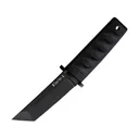Cold Steel Kyoto II Fixed Blade Knife 3.38" Tanto Point 8Cr13MoV Black Blade Kray-Ex Handle Black - Cold Steel