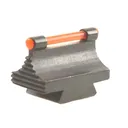 Marble's Front Sight .450" Height .340" Width Steel Blue 3/32" Fiber Optic Orange - Marble Arms