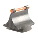 Marble's Front Sight .530" Height .531" Width Steel Blue 3/32" Fiber Optic Orange - Marble Arms