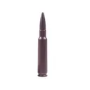 A-ZOOM Action Proving Dummy Round, Snap Cap 7.5mm Schmidt-Rubin (7.5x55mm Swiss) Aluminum 2PK - A-Zoom