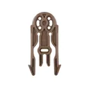 Safariland MOLLE Locking System MLS 15 Holster Locking Fork Polymer Brown - Safariland