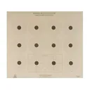 NRA Official Air Rifle Target AR-4/10 5 Meter BB Gun Paper 100PK - Nra