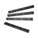 ERGO WedgeLok M-LOK Slot Cover Polymer Black 4PK - ERGO
