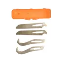 Havalon Piranta Replacement Gut Hook/Saw Blade Combo 4PK (2 of Each) - Havalon Knives