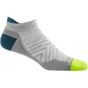 Darn Tough Men's Run No Show Tab Ultra Lightweight Socks Gray XL - Darn Tough Socks