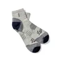 Danner Men's Lightweight 1/4 Crew Hiking Socks Merino Wool/Nylon Gray Medium (5.5-8.5) - Danner