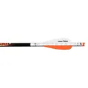NAP Crossbow Quikfletch Twister Vane 3" White, Orange, and Orange Arrow Fletching System 6PK - New Archery Products