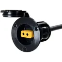 Cannon Downrigger Flush Mount Power Receptacle Black - Cannon Downriggers