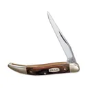 Buck Knives 385 Toothpick Pocket Knife 2.25" Clip Point 420J2 Polished Blade Wood Handle Brown - Buck Knives