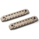 Hera Arms P-KMRS Accessory Rail KeyMod Polymer Tan 2PK - Hera Arms