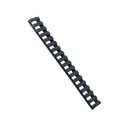 ERGO Low Profile Picatinny Rail Cover 7" Polymer Black 3PK - Ergo