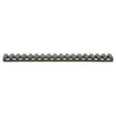 ERGO Low Profile Picatinny Rail Cover 7" Polymer Olive Drab 3PK - Ergo