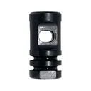 KAK Big Hole Muzzle Brake 1/2"-28 Thread Steel Black - Kak