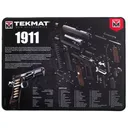 Tekmat Ultra 20 1911 3D Gun Cleaning Mat Black - TekMat