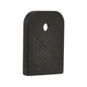 Rival Arms Magazine Base Pad for Glock 17, 19, 22, 23, 32, 34, 35 Aluminum Black - Rival Arms
