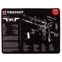 Tekmat Ultra 20 1911 Gun Cleaning Mat Black - TekMat