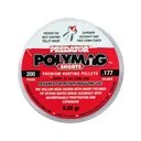 Predator Polymag Shorts Air Gun Pellets 177 Caliber 8.02 Grain Pointed Tin of 200 - Predator