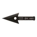 ESEE Knives Arrowhead Fixed Blade Knife 1" Spear Point 1095 Black Powder Coat Blade 1095 Handle Black - Esee Knives