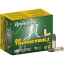 Remington Thunderbolt 22LR Ammo 40 Grain Round Nose Case of 5000 (10 Boxes of 500) - Remington