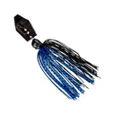 Z-Man Tungsten Chatterbait Elite EVO Bladed Jig Black/Blue 1/2 oz - Z-Man