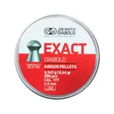 JSB Exact Air Gun Pellets 177 Caliber 8.44 Grain 4.52mm Head-Size Tin of 500 - Jsb
