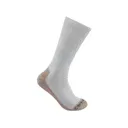 Carhartt Men's Midweight Steel Toe Boot Socks Cotton Blend Gray Large 2 Pack - Carhartt