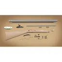 Traditions Frontier Muzzleloading Rifle Kit 50 Caliber 28" In the White Barrel Walnut Stock - Traditions Firearms