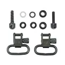 GrovTec Shotgun Slotted Sling Swivel Set Steel Black - Grovtec