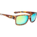 Strike King Men's SK Pro Polarized Sunglasses Shiny Tortoiseshell Frame Green Mirror Lens - Strike King