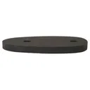 100 Straight Stock Spacer 1/2" Thick Black - 100 Straight