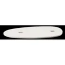 100 Straight Stock Spacer 1/8" Thick White - 100 Straight