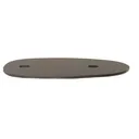 100 Straight Stock Spacer 1/8" Thick Black - 100 Straight