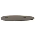 100 Straight Stock Spacer 1/4" Polymer Black - 100 Straight