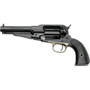 Pietta 1858 Remington New Model Army Sheriff Black Powder Revolver 44 Caliber 5.5" Blued Barrel Blued Frame Black Grip - Pietta