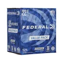 Federal Champion 22LR Ammo 36 Grain Lead Hollow Point Case of 5250 (10 Boxes of 525) - Federal Premium