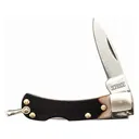 Old Timer Small Pocket Knife 1.6" Drop Point 7Cr17MoV Satin Blade Delrin Handle Brown - Old Timer