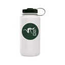 Stone Glacier Nalgene Wide Mouth Bottle 32 oz Ram White w/ Black lid - Stone Glacier