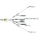 6th Sense Divine Umbrella Rig 6.5" Spanish Pearl Nickel - 6th Sense Fishing