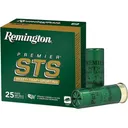 Remington Premier STS Light Target 12 Gauge Ammo 2-3/4" #8 Lead Shot 1-1/8 oz Box of 25 - Remington