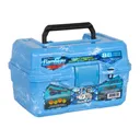 Flambeau Big Mouth Kids Tackle Box with 89-Piece Tackle Kit Blue Swirl - Flambeau