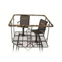 Muddy Quad Pod 12' Tripod Stand 2 Man Steel - Muddy