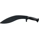 Cold Steel Kukri Trainer Fixed Blade Knife 12" Kukri Santoprene Blade and Handle Black - Cold Steel