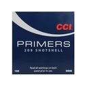 CCI 209 Shotshell Primers Case of 5000 (5 Boxes of 1000) - Cci