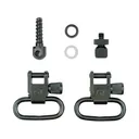 GrovTec Sling Swivel Set Ithaca M37, M87, Deerslayer, DSPS, M&P Sling Swivel Studs 1" Locking Swivels Steel Black - GrovTec